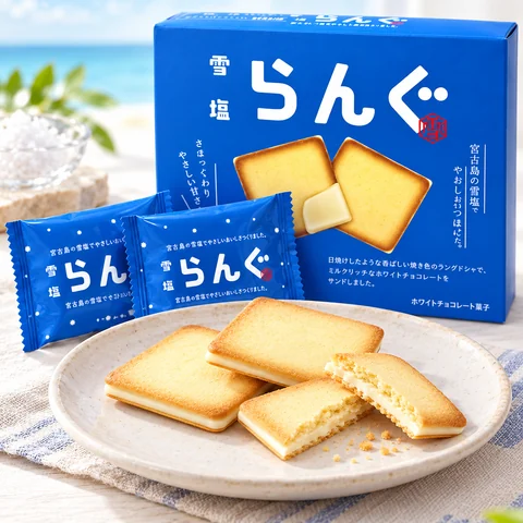 雪塩らんぐ：雰囲気と断面