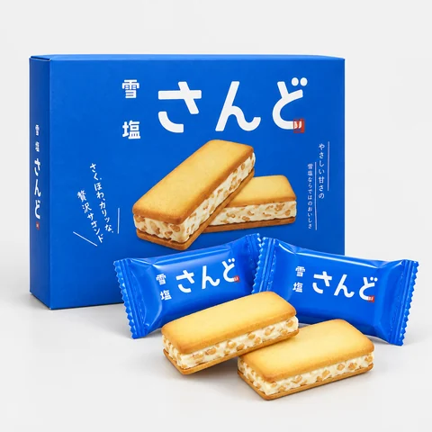 雪塩さんど：箱・パッケージ