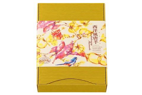 西洋風唐芋 12個入：箱・パッケージ