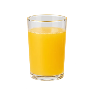 めろん果汁入り飲料（青肉）：盛り付け