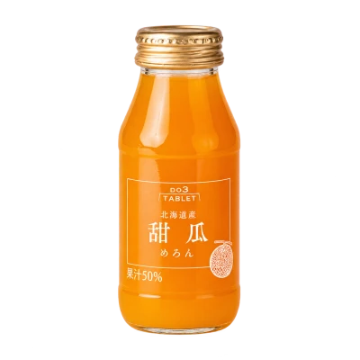 めろん果汁入り飲料（赤肉）：箱・パッケージ