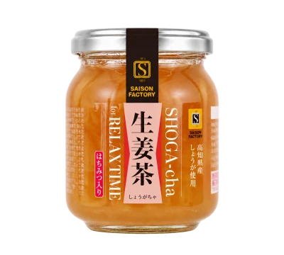 生姜茶：箱・パッケージ