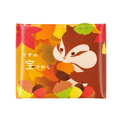 りすの宝さがし：箱・パッケージ