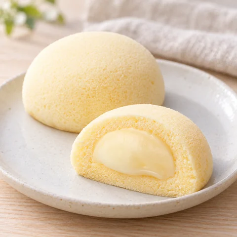ムーンケーキ：雰囲気と断面