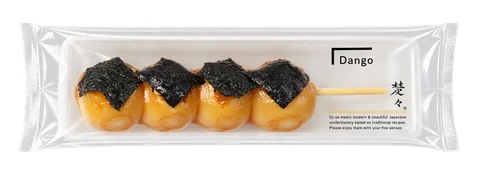 のり醤油だんご：箱・パッケージ