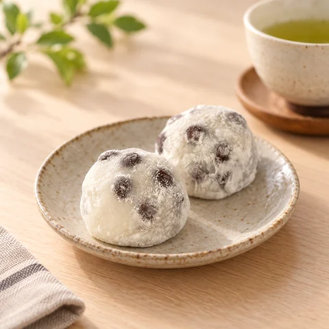 豆大福：雰囲気と商品