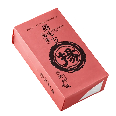 揚もち 海老味：箱・パッケージ