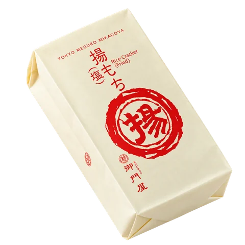 揚もち 塩味：箱・パッケージ