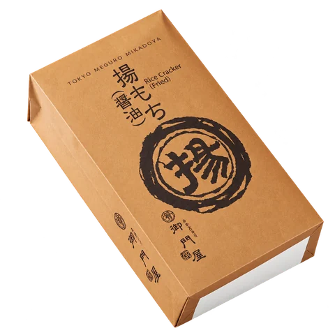 揚もち 醤油味：箱・パッケージ