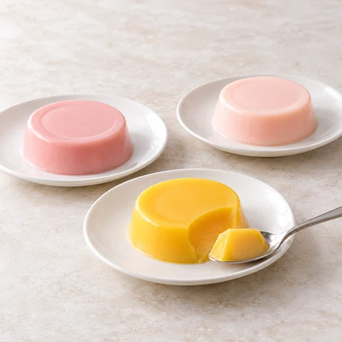 フルーツプリン：雰囲気と断面