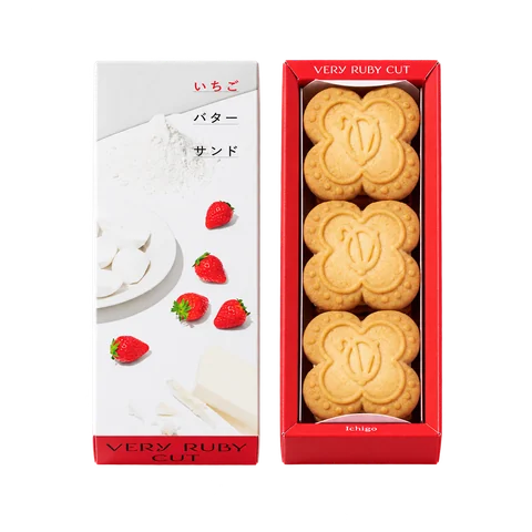 いちごバターサンド：箱・パッケージ