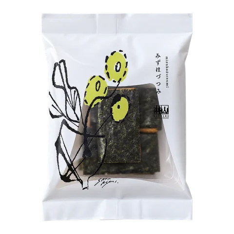 みずほづつみ 短冊焼海苔巻：箱・パッケージ