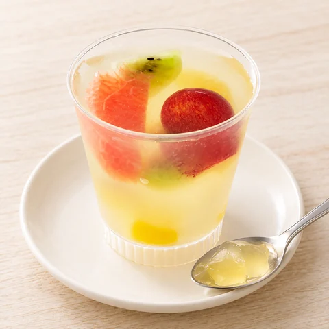 フルーティージュレ：雰囲気と断面